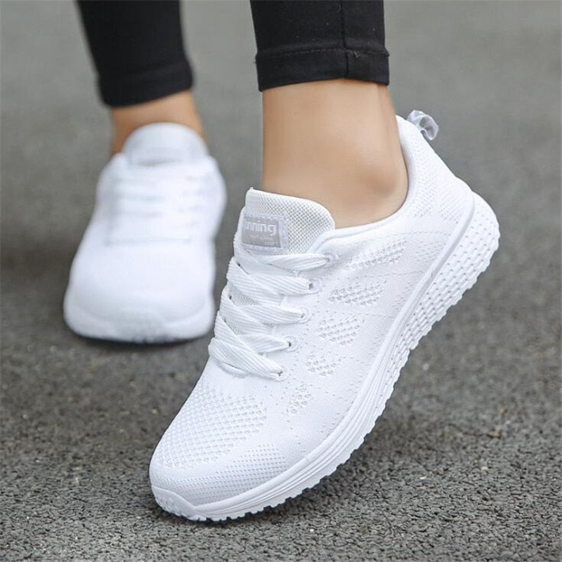 Woman White Sneakers